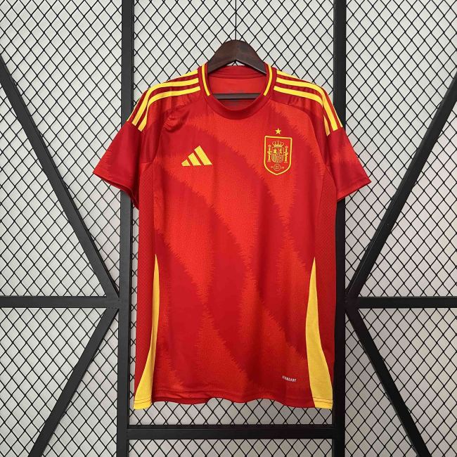 Spain Home Kit 2024 UEFA Euro Shirt