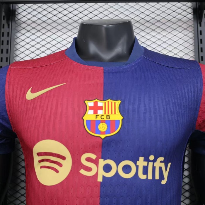 24-25 Barcelona jersey Home Kit Player Version Shirt