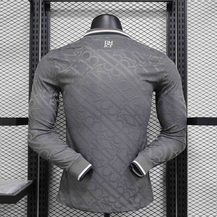24-25 Real Madrid Third Long Sleeve Kit Player Version