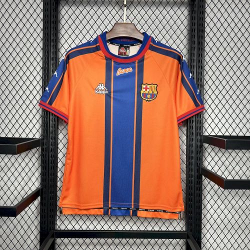 97-98 Barcelona Away Retro Kit