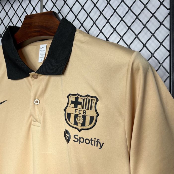 24-25 Barcelona jersey Yellow POLO Shirt