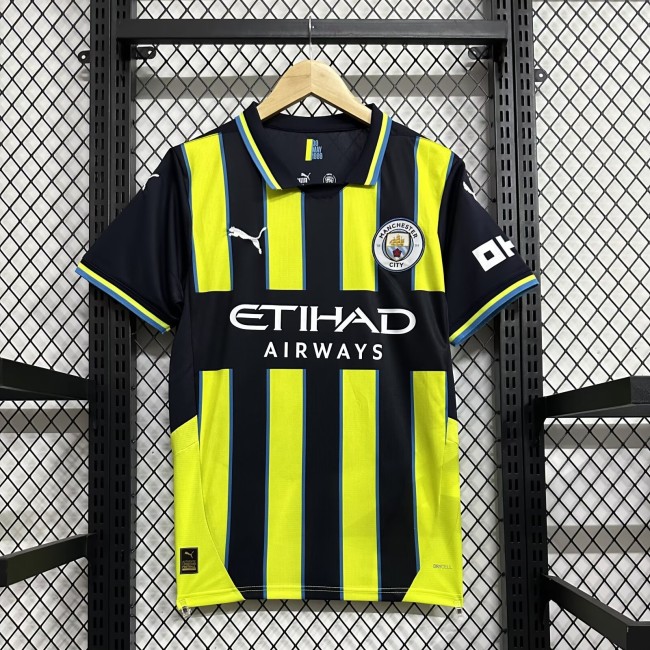 24-25 Manchester City Away Kit Jersey