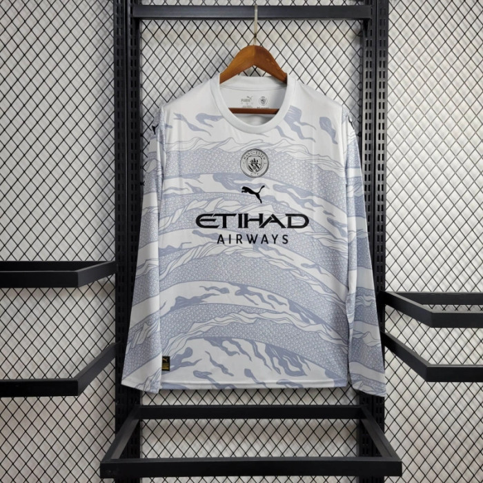24-25 Manchester City The Year of Dragon Kit Long Sleeve Shirt