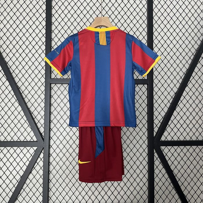 10-11 Barcelona Home Retro Kids Kit