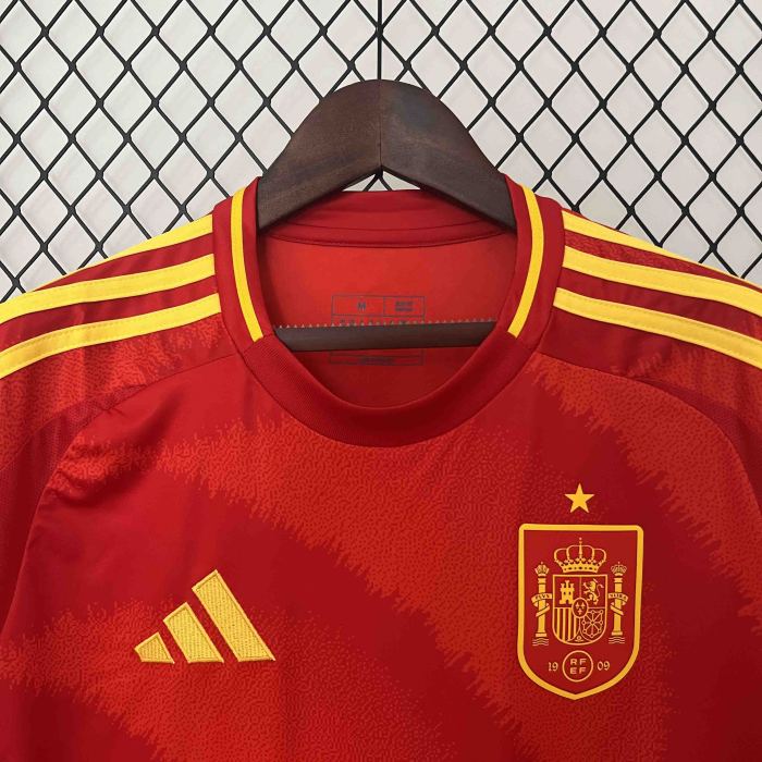 Spain Home Kit 2024 UEFA Euro Shirt