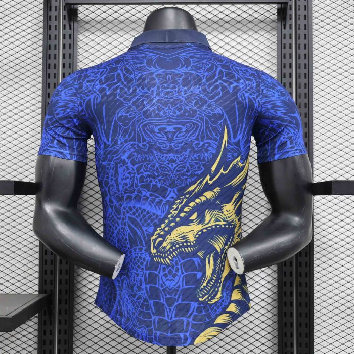 24-25 Real Madrid Dragon Special Edition Kit Blue Player Version