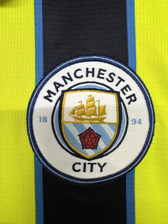 24-25 Manchester City Away Kit Jersey
