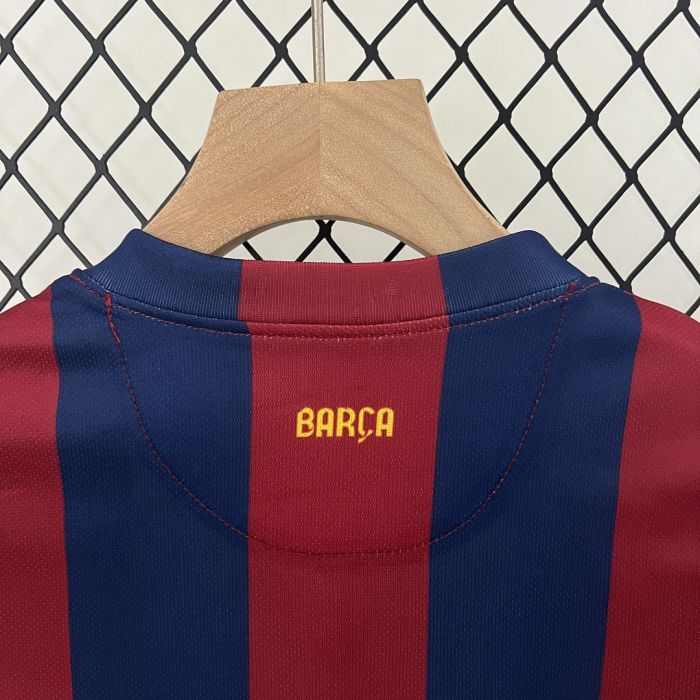 Barcelona Jersey 2014/15 Home Retro Kids Kits Neymar/Messi