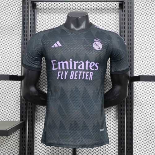 24-25 Real Madrid Special Edition Black Kit Player Version