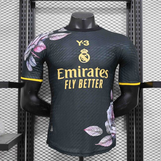 24-25 Real Madrid Y3 Flower Special Edition Player Version