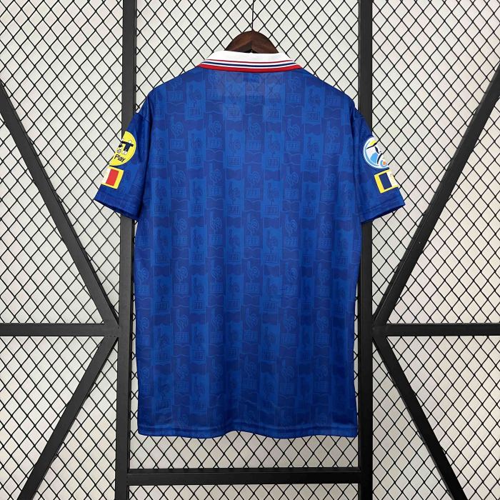 1996 France Home Retro Kit French football