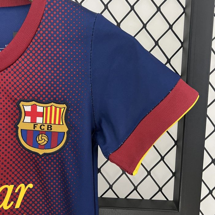 12-13 Barcelona Home Retro Kids Kits