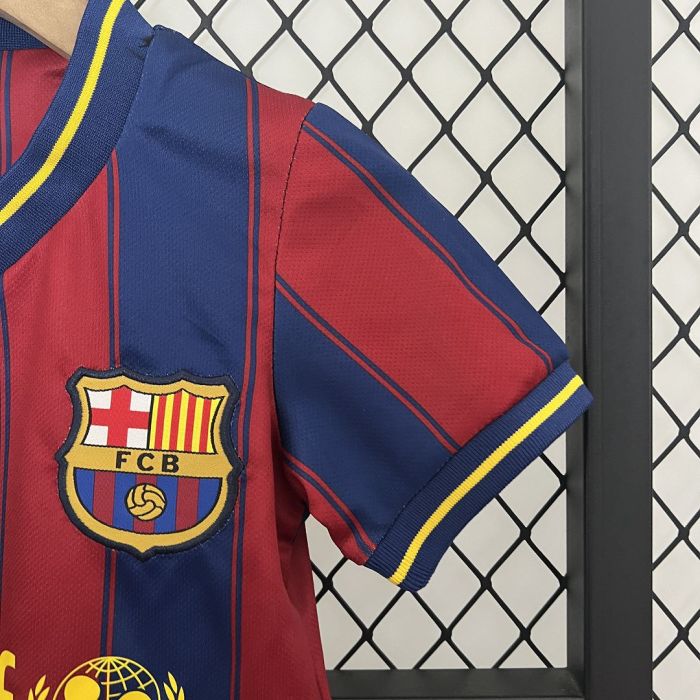 09-10 Barcelona Home Retro Kids Kits