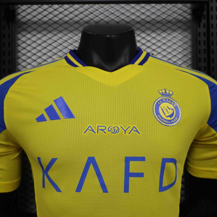 24-25 Al-Nassr Home Kit Player Version