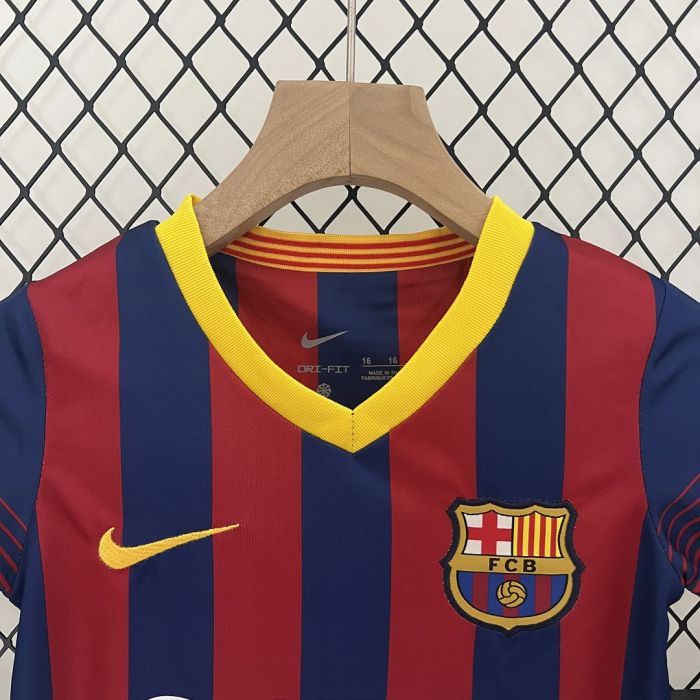 Barcelona jersey 2013/14 Home Retro Kids Kits