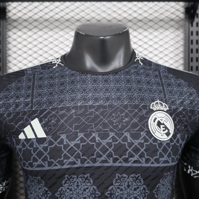 24-25 Real Madrid Special Edition Black Mandala Player Version