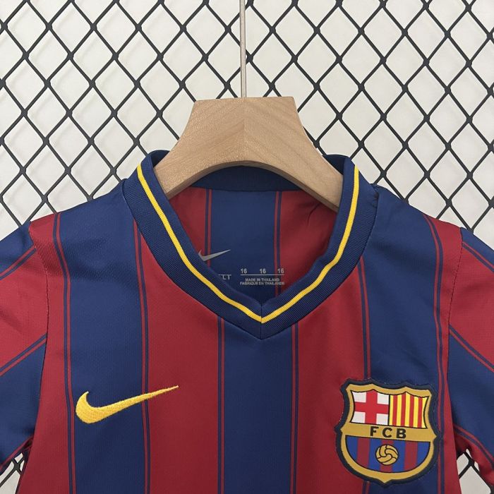 09-10 Barcelona Home Retro Kids Kits