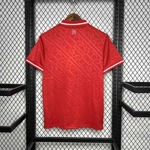 Real Madrid Red Football Kit Apparel 2024/25
