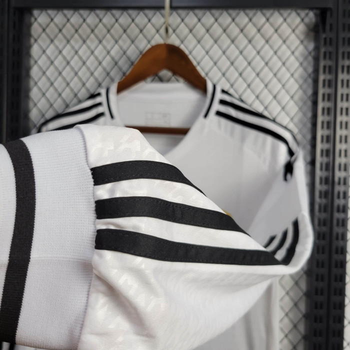 24-25 Real Madrid Home Long Sleeve Kit