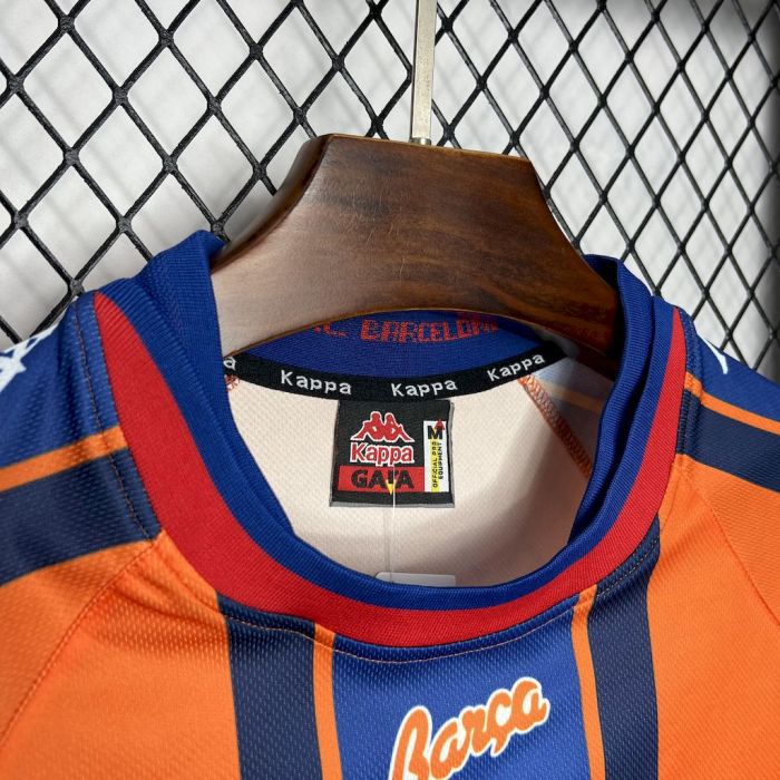 97-98 Barcelona Away Retro Kit
