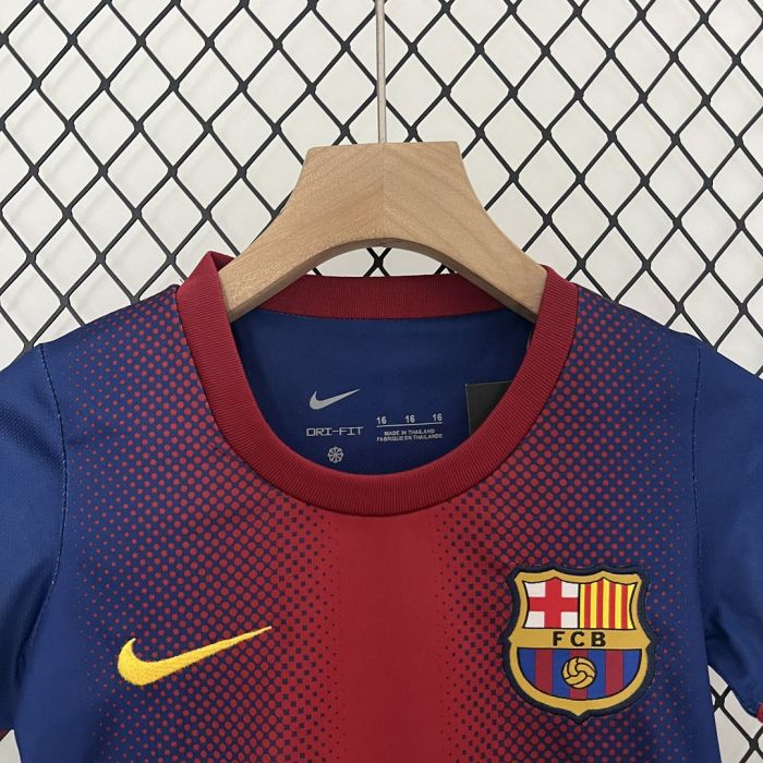 12-13 Barcelona Home Retro Kids Kits