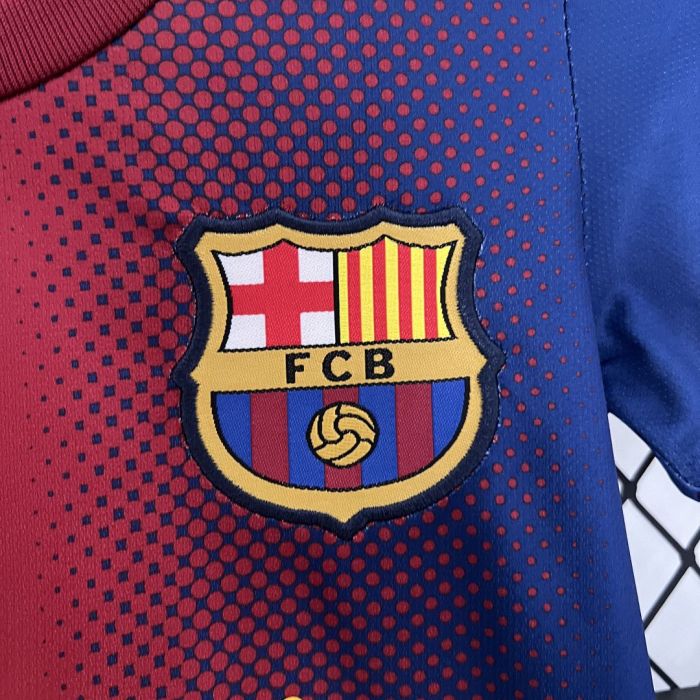 12-13 Barcelona Home Retro Kids Kits