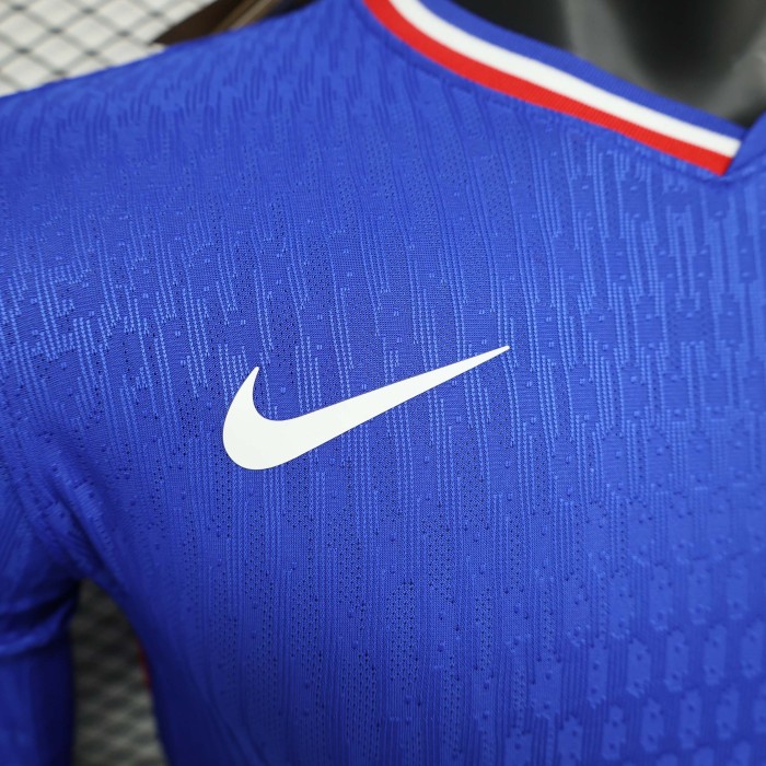 2024 France Home Long Sleeve Kit Player Version French football