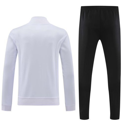 2024 Germany Long Sleeve Tracksuit White Jacket