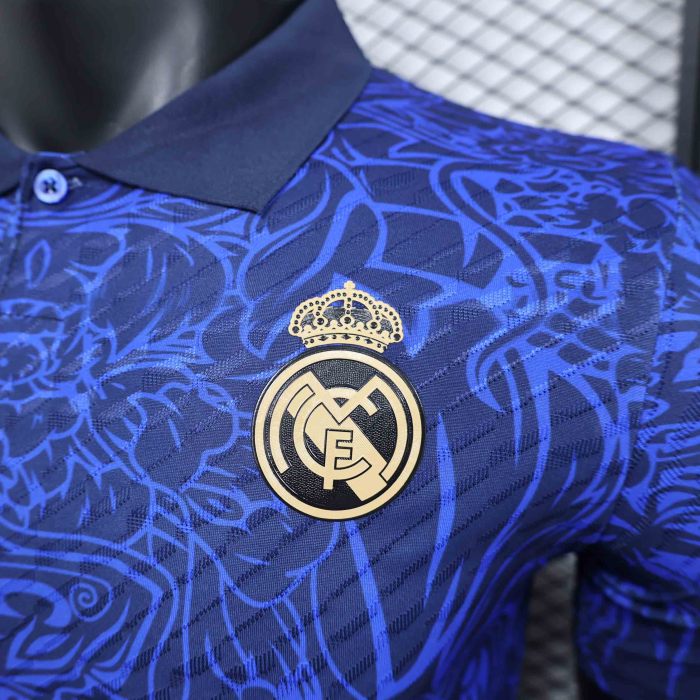 24-25 Real Madrid Dragon Special Edition Kit Blue Player Version