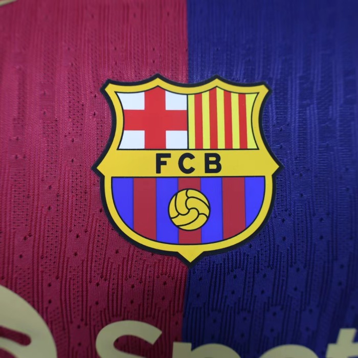 24-25 Barcelona jersey Home Kit Player Version Shirt