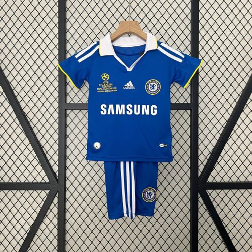 08-09 Chelsea Home Champions League Retro Kid Kits