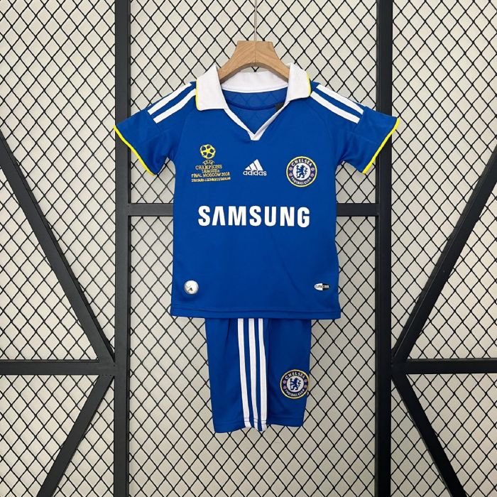 08-09 Chelsea Home Champions League Retro Kid Kits
