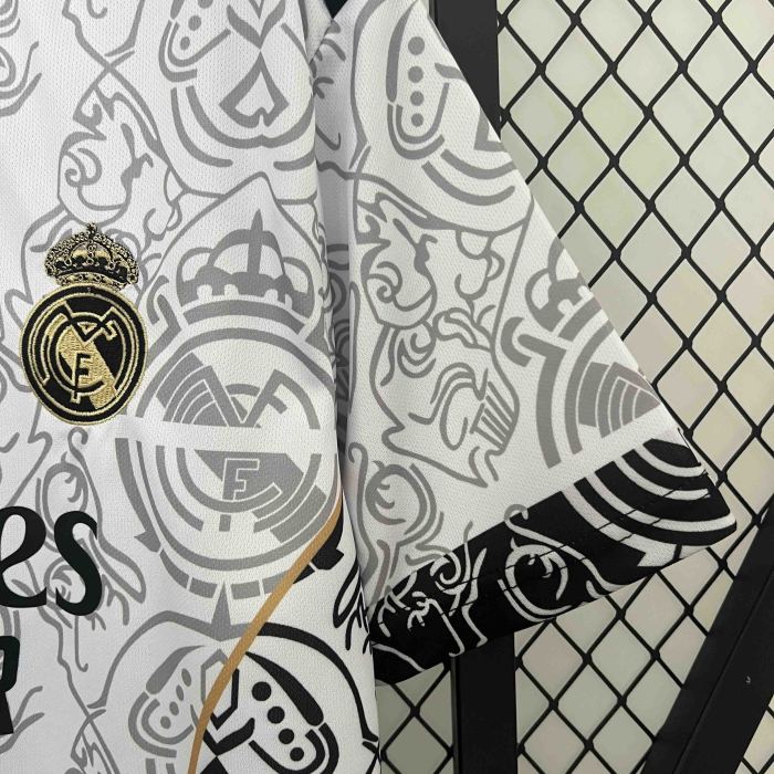 Real Madrid Multi-Color 24/25 White Shirt