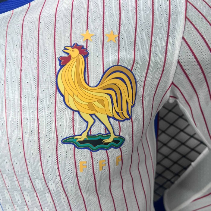 2024 France Away Long Sleeve Kit Player Version French football