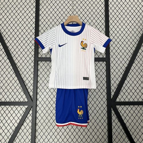 France Away Kids Kits 2024 French football