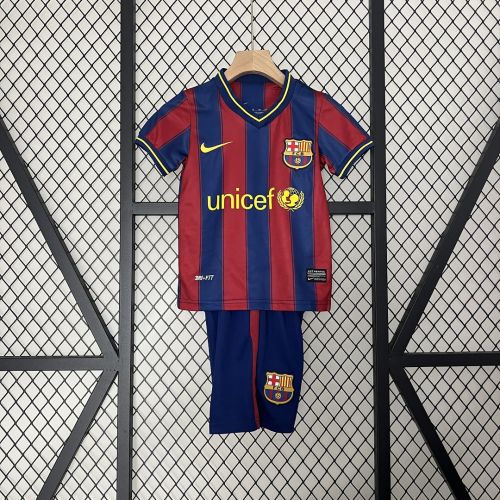 09-10 Barcelona Home Retro Kids Kits