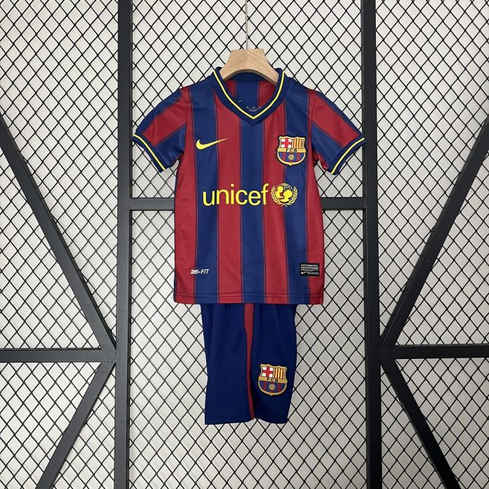 09-10 Barcelona Home Retro Kids Kits