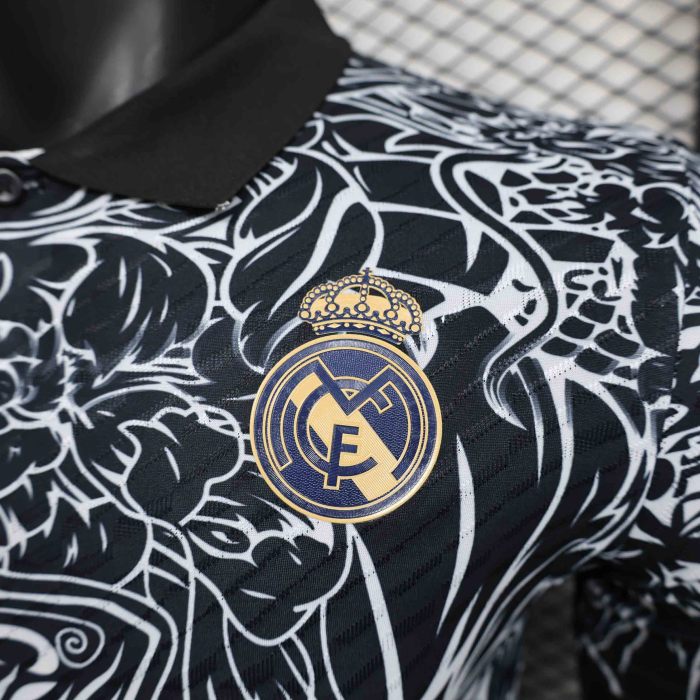 24-25 Real Madrid Black Dragon Special Edition Kit Player Version