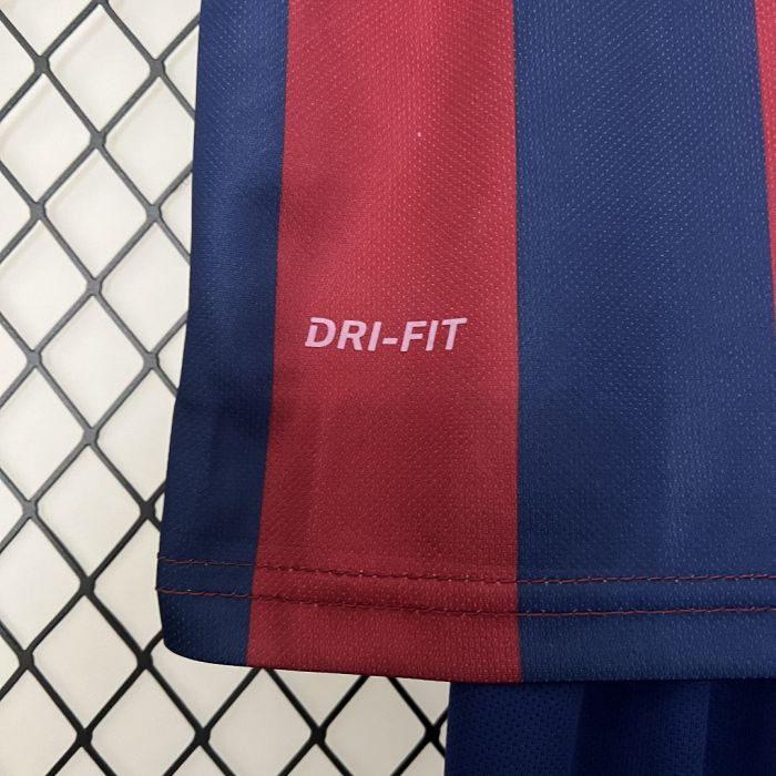 Barcelona Jersey 2014/15 Home Retro Kids Kits Neymar/Messi