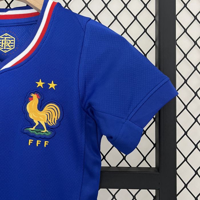 France Home Kid Kits 2024 French football