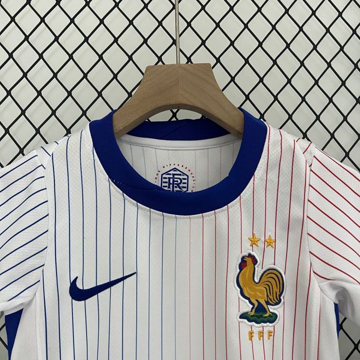 France Away Kids Kits 2024 French football