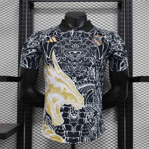24-25 Real Madrid Black Dragon Special Edition Kit Player Version