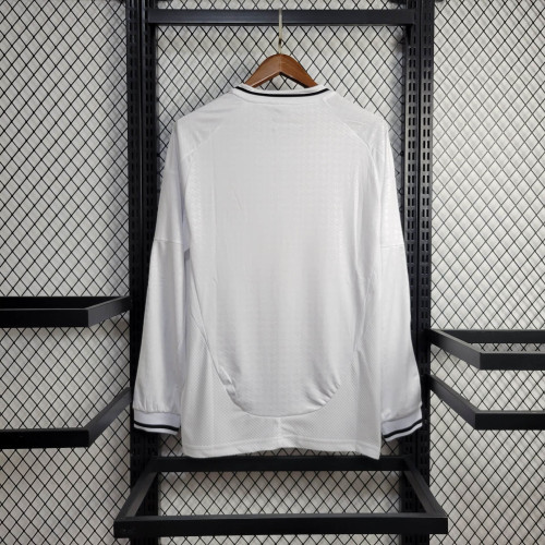 24-25 Real Madrid Home Long Sleeve Kit