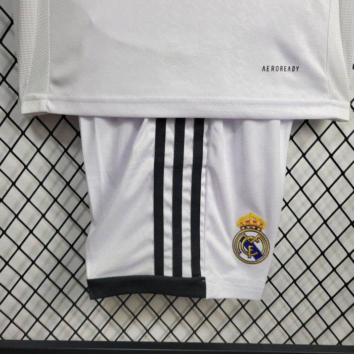 Real Madrid Jersey 24/25 Home Kids Kits