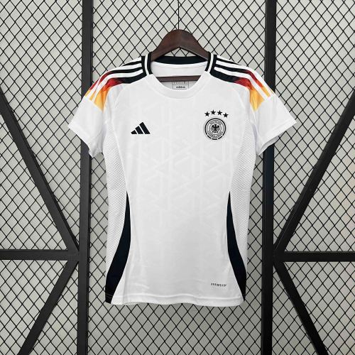 2024 Germany Home Women Kit UEFA Euro Lady Shirt