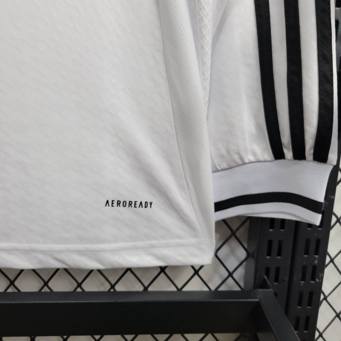 24-25 Real Madrid Home Long Sleeve Kit