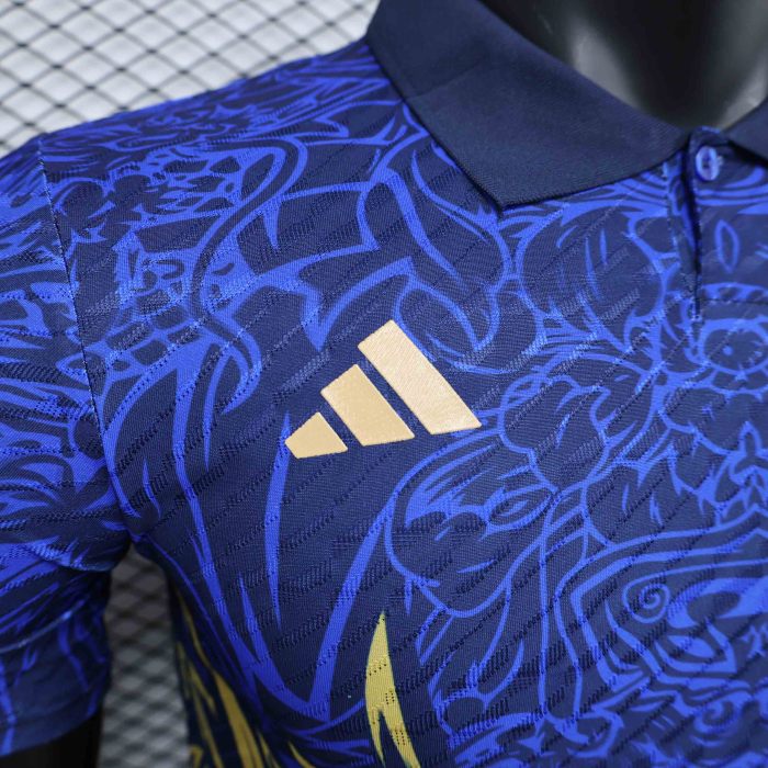 24-25 Real Madrid Dragon Special Edition Kit Blue Player Version