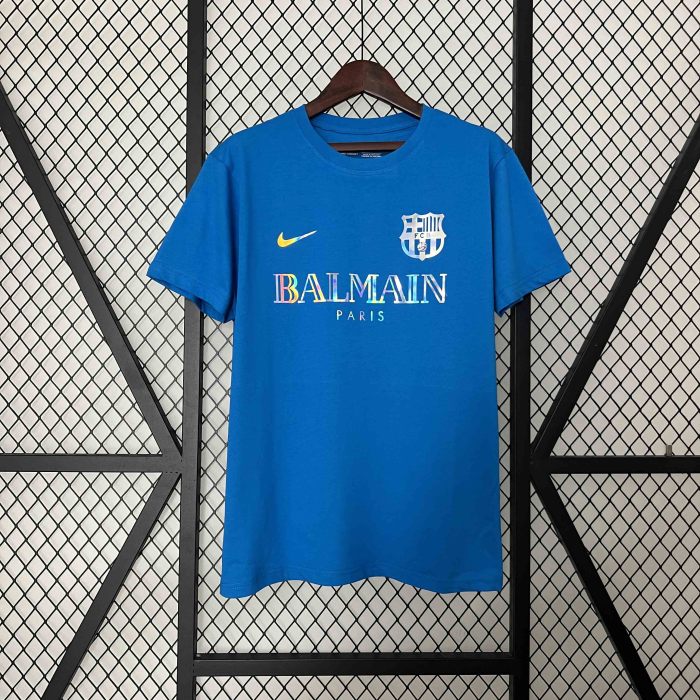 24-25 Barcelona jersey Joint Edition Blue Shirt