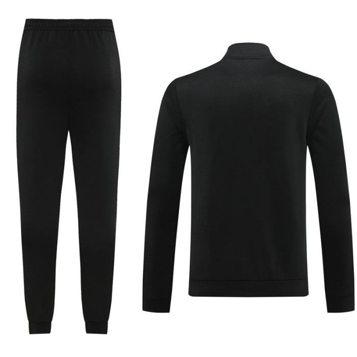 2024 Germany Long Sleeve Training Suits Black Jacket