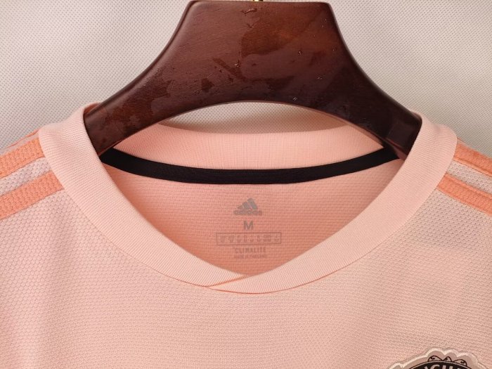 18-19 Manchester United Away Pink Retro Kit